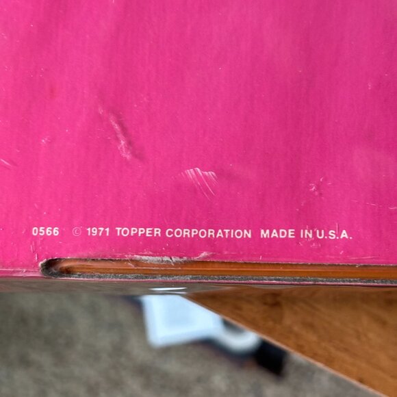 VTG 1971 Topper Dawn And Her Friends Doll Storage Case Topper Toys Made in USA - Picture 5 of 5